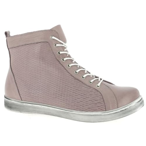 Andrea Conti Damen Schnürer Sneaker, Mauve, 37 EU von Andrea Conti