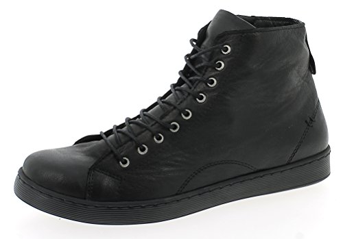 Andrea Conti Damen Schnürer Sneaker, schwarz, 39 EU von Andrea Conti