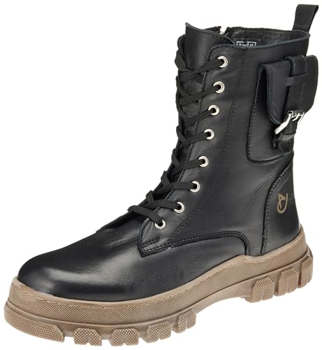 Andrea Conti Damen Schnürer Stiefelette, schwarz, 36 EU von Andrea Conti