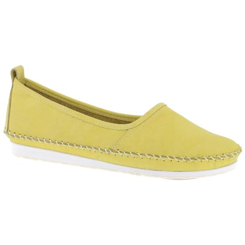 Andrea Conti Damen Slipper, Zitrone, 37 EU von Andrea Conti