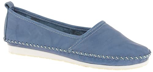 Andrea Conti Damen Slipper, royal, 39 EU von Andrea Conti