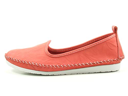 Andrea Conti Damen Slipper 0027449 Ballerina Mokassins, Größe:42 EU, Farbe:Pink von Andrea Conti