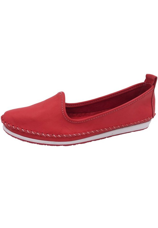 Andrea Conti Damen Slipper Leder von Andrea Conti