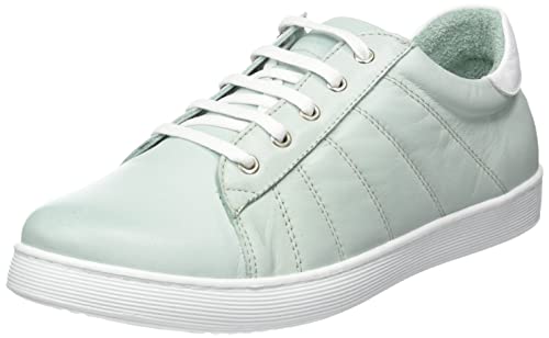 Andrea Conti Damen Sneaker, Aqua Green/weiß, 41 EU von Andrea Conti