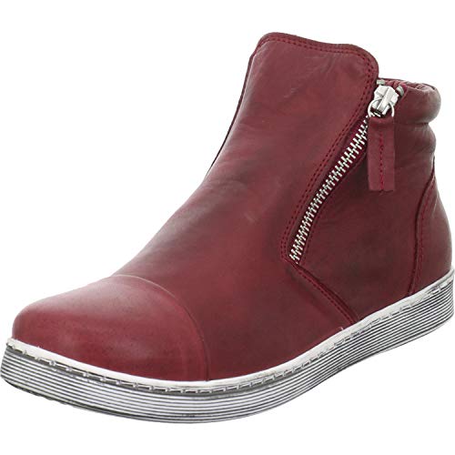 Andrea Conti Damen Sneaker, Bordo, 36 EU von Andrea Conti