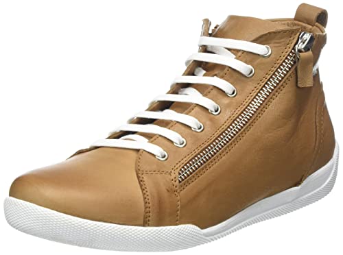 Andrea Conti Damen High Top Sneaker, Brandy, 37 EU Andrea Conti Damen High Top Sneaker, Brandy, 37 EU von Andrea Conti
