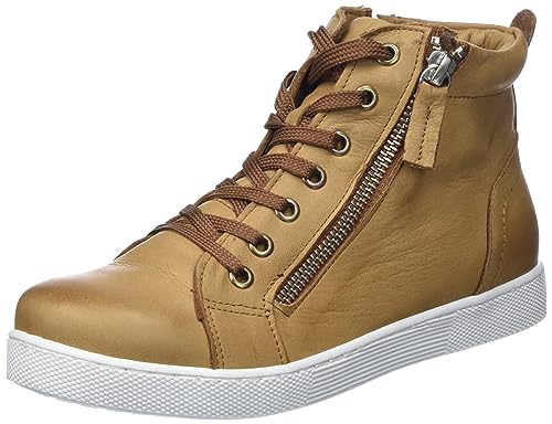 Andrea Conti Damen Sneaker, Brandy, 38 EU von Andrea Conti