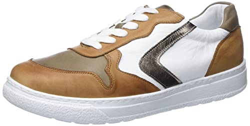 Andrea Conti Damen Sneaker, Brandy/elm Wood/weiß/Bronze, 38 EU von Andrea Conti