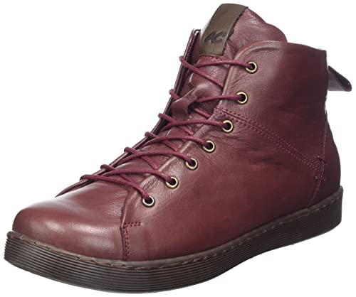 Andrea Conti Damen Sneaker, Burgund/Mokka, 42 EU von Andrea Conti