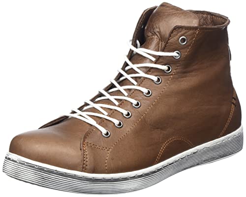 Andrea Conti Damen Sneaker, Camel, 36 EU von Andrea Conti