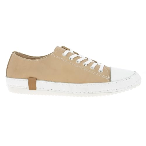 Andrea Conti Damen Sneaker, Camel, 36 EU von Andrea Conti