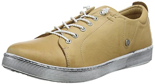 Andrea Conti Damen Sneaker, Camel, 36 EU von Andrea Conti