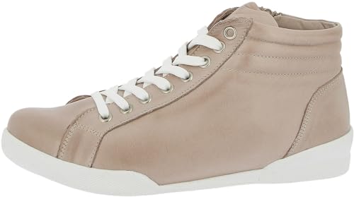 Andrea Conti Damen Schnürer Sneaker, Camel, 37 EU von Andrea Conti