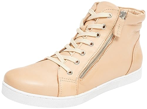 Andrea Conti Damen Sneaker, Camel, 37 EU von Andrea Conti