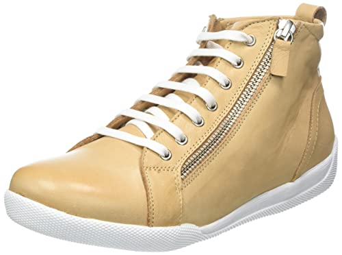 Andrea Conti Damen Sneaker, Camel, 39 EU von Andrea Conti