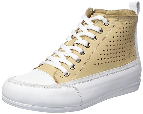 Andrea Conti Damen Sneaker, Camel/weiß, 39 EU von Andrea Conti