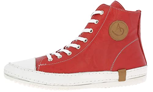 Andrea Conti Damen Sneaker, Chili, 36 EU von Andrea Conti