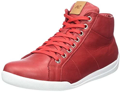 Andrea Conti Damen Sneaker, Chili/Brandy, 37 EU von Andrea Conti