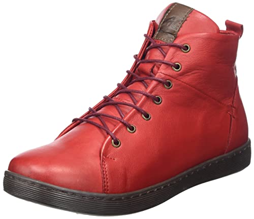 Andrea Conti Damen Sneaker, Chili/Mokka, 35 EU von Andrea Conti