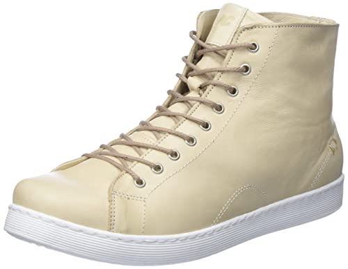 Andrea Conti Damen Sneaker, Creme, 37 EU von Andrea Conti