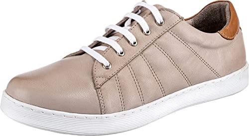 Andrea Conti Damen Sneaker, Dark Stone/Brandy, 39 EU von Andrea Conti