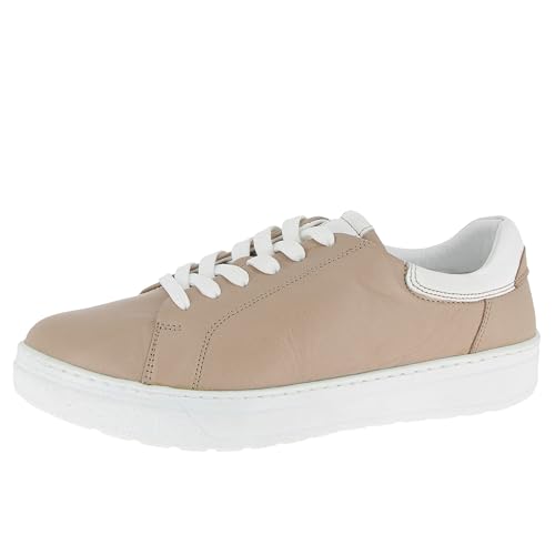 Andrea Conti Damen Sneaker, Dark Stone/weiß, 36 EU von Andrea Conti