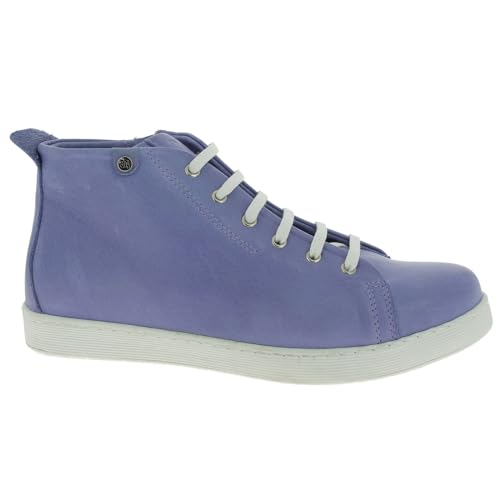 Andrea Conti Damen Schnürer Sneaker, Flieder, 38 EU von Andrea Conti