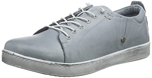 Andrea Conti Damen Sneaker, Hell Grau, 39 EU von Andrea Conti