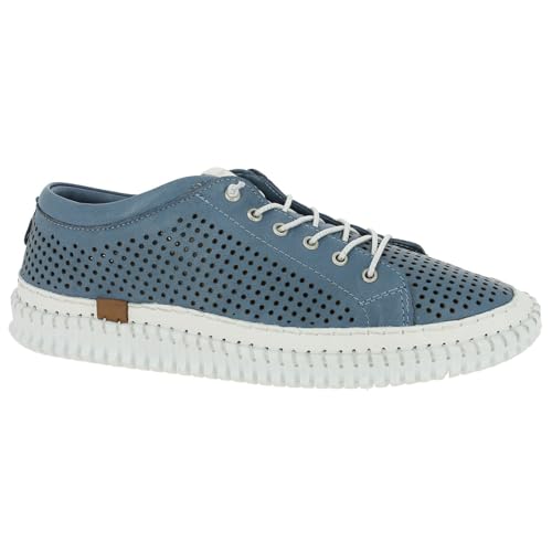 Andrea Conti Damen Sneaker, Infinity Blue, 41 EU von Andrea Conti