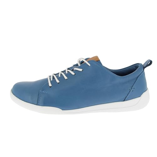 Andrea Conti Damen Sneaker, Jeans/Brandy, 38 EU Andrea Conti Damen Sneaker, Jeans/Brandy, 38 EU von Andrea Conti