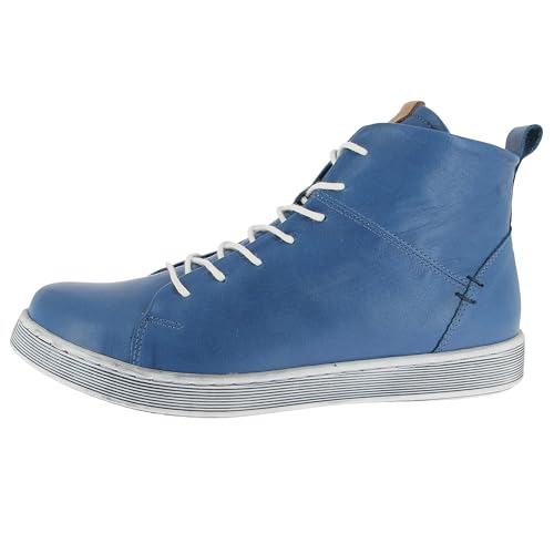 Andrea Conti Damen Sneaker, Jeans/Brandy, 40 EU Andrea Conti Damen Sneaker, Jeans/Brandy, 40 EU von Andrea Conti