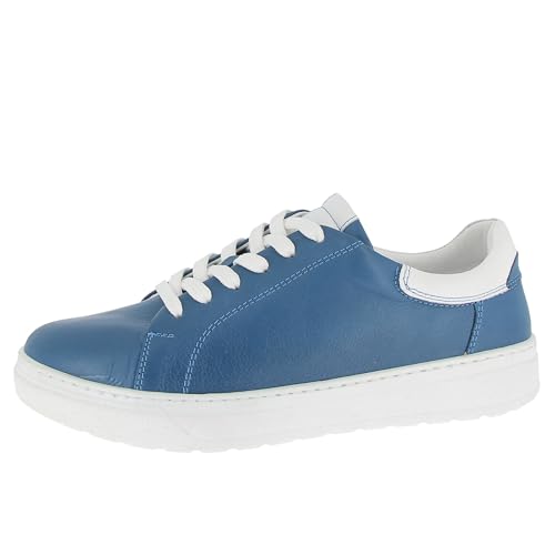 Andrea Conti Damen Sneaker, Jeans/weiß, 39 EU von Andrea Conti