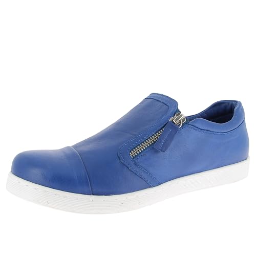 Andrea Conti Damen Sneaker, Kobalt, 36 EU von Andrea Conti