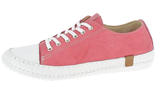 Andrea Conti Damen Halbschuh Schnürschuh bequem tolle Farbe 0025903, Größe:38 EU, Farbe:Rosa von Andrea Conti