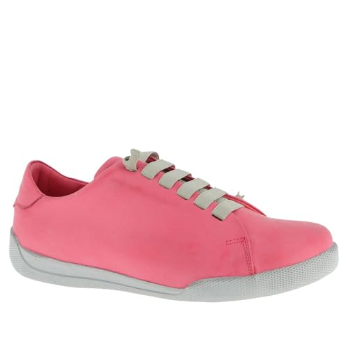 Andrea Conti Damen Sneaker, Koralle/grau, 42 EU von Andrea Conti