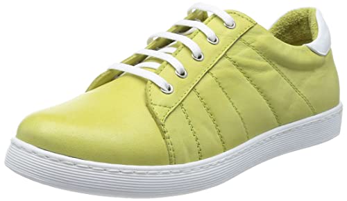 Andrea Conti Damen Sneaker, Limone/Weiss, 40 EU von Andrea Conti