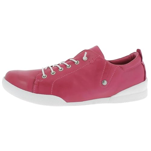 Andrea Conti Damen Sneaker, Magenta, 38 EU von Andrea Conti