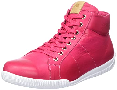 Andrea Conti Damen Sneaker, Magenta/Brandy, 38 EU von Andrea Conti