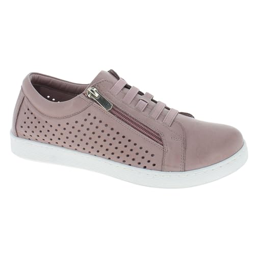 Andrea Conti Damen Sneaker, Mauve, 38 EU von Andrea Conti