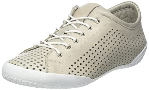Andrea Conti Damen Schnürer Sneaker, New Taupe, 38 EU von Andrea Conti