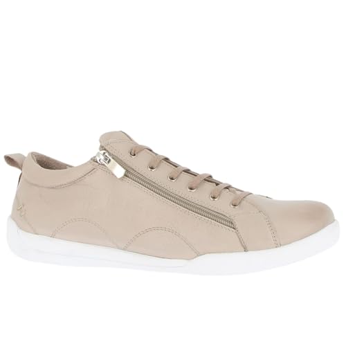 Andrea Conti Damen Sneaker, New Taupe, 38 EU von Andrea Conti