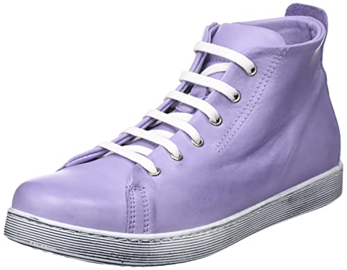 Andrea Conti Damen Sneaker, Orchidee, 36 EU von Andrea Conti