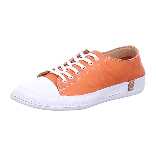 Andrea Conti Damen Sneaker, Papaya, 38 EU von Andrea Conti