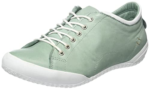 Andrea Conti Damen Sneaker, Peppermint/weiß, 41 EU von Andrea Conti