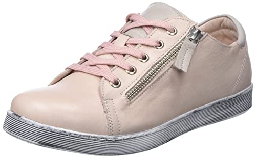 Andrea Conti Damen Sneaker, Rose/Silbergrau, 40 EU von Andrea Conti