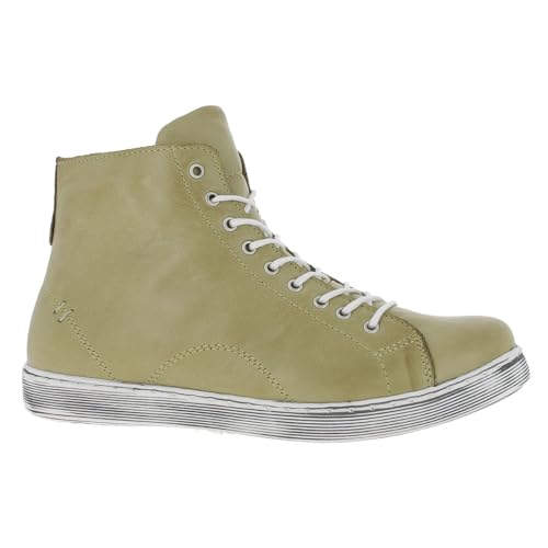 Andrea Conti Damen Schnürer Sneaker, Schilf, 38 EU von Andrea Conti