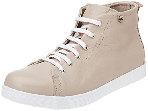 Andrea Conti Damen High Top Sneaker, Silbergrau, 40 EU von Andrea Conti