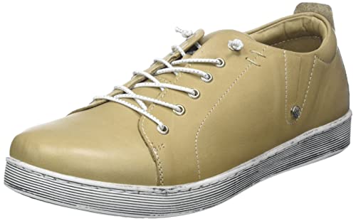 Andrea Conti Damen Sneaker, Taupe, 38 EU von Andrea Conti