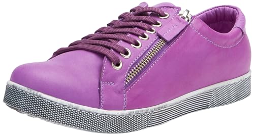 Andrea Conti Damen Sneaker, Viola, 40 EU von Andrea Conti