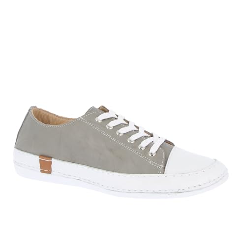 Andrea Conti Damen Sneaker, anthrazit, 36 EU von Andrea Conti